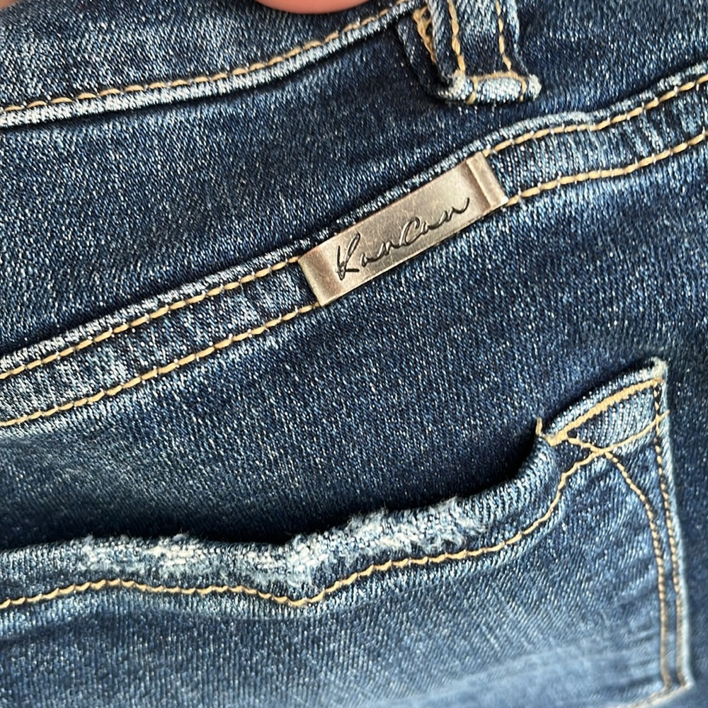 KanCan High waist crop button fly jeans size 13/30 - Picture 7 of 7